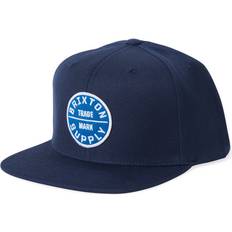 Brixton Kepsar Brixton Oath III Washed Navy Keps - Blå