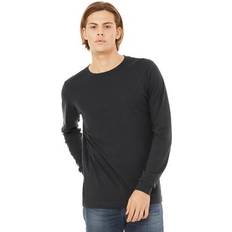 Bella Bella & Canvas B05606088 Jersey Long Sleeve T-Shirt Dark Grey