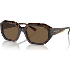 Vogue Women Sunglasses Vogue Geometric Dark Tortoise Prescription Sunglasses - Women