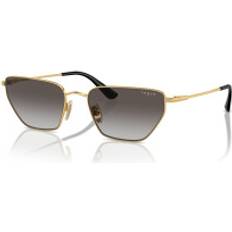 Vogue Dam Solglasögon Vogue Guldiga Solglasögon - Metall Gold/Grau