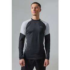 Halpa Aluspaidat boohooMAN Active Muscle Fit Base Layer Top - Black