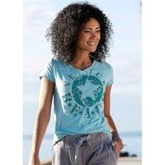 Venice Beach T-Shirt Turquoise Marl
