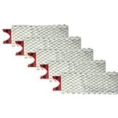 VHBW 5x Replacement Mop Heads Compatible With Vileda 1-2 Spray Mop - Microfibre Attachment Grey White