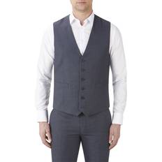 Skopes Mens Harcourt Suit Waistcoat Blue