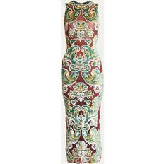 Abbigliamento Etro Sleeveless Damask-Print Fitted Midi Dress