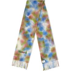 Acne Studios Accessoires Acne Studios Men's Varinga Tie Dye Scarf Green Multi