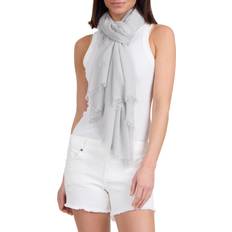 Cashmere - Men Scarfs Bruno Magli Women's Cashmere Blend Scarf Grey