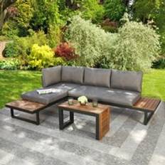 B&Q Demeter Garden Corner Convertible Outdoor Sofa
