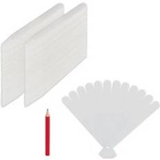 Växtetiketter Vit 13 x 1.5 x 0.1 cm x 300 stycken