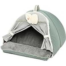 SUICRA Sängar husdjur Tent Bed For Cats Soft Thicken Dog