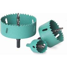 Power Tool Accessories Greenzech 45mm 45-100mm M42 HSS Hole Saw Cutter Aurora Metal Tip Drill For Aluminum Iron Wood Drilling