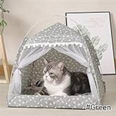 SUICRA Sängar husdjur Pet Tent Bed Cat House Comfort Pet Comfort Calm Cat Bed