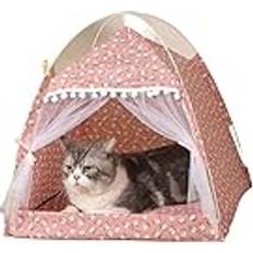 SUICRA Sängar husdjur Pet Tent Bed Cat House Comfort Pet Comfort Calm Cat Bed