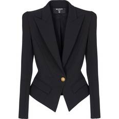 Clothing Balmain Cotton-blend blazer black