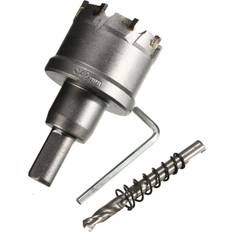 Power Tool Accessories Greenzech 42mm 25mm 45mm Carbide Tip Metal Cutter Hole Saw with Wrench/ Twist Drill Bit
