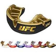 Black Martial Arts Protection OPRO Gold Level UFC Adults Kids Mouthguard