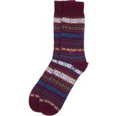 Barbour Men Underwear Barbour Men's Boyd Socks Burgundy