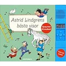 Barn & Ungdom - Engelska Böcker Astrid Lindgrens bästa visor med ljudmodul (Inbunden)