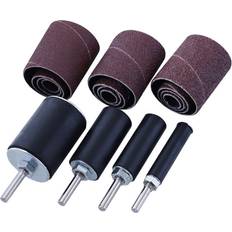 Power Tool Accessories Greenzech 16Pcs Sandpaper Bands Wheel Sanding Wheel for Metal Polishing wood working Abrasive Tool