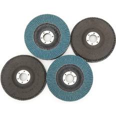Power Tool Accessories Greenzech 60GRIT 10pcs 125mm 40-120 Grit Metal Sanding Flap Discs Angle Grinder Wheels Abrasive Tool