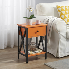 Orange Bedside Tables Vecelo Modern Bedside Table