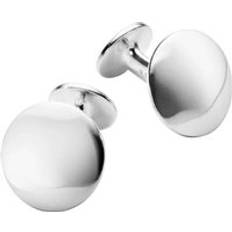 Georg Jensen Cufflinks Georg Jensen Men's Classic Sterling Silver Domed Cufflinks Silver