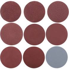 Power Tool Accessories Greenzech 180# 10Pcs 2 Inch Sanding Disc 80-2000 Grit Flocking Sandpaper Sanding Paper Abrasive Paper Self Stick Polishing Disc