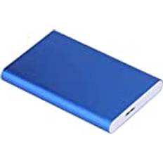 SUYING 2,5 tums HDD extern hårddisk 1 tb 500 GB/250 gb, Usb3.0 bärbar mobil säkerhetskopiering datalagring, lämplig för PC, stationär dator, bärbar dator, Macbook, Xbox One, Ps4, Smart TV 250GB, blå