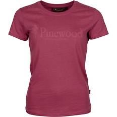 Pinewood Dam Överdelar Pinewood Outdoor Life T-shirt W Kläder - Raspberry Pink