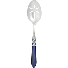 Blue Serving Spoons Vietri Aladdin Slotted Serving Spoon