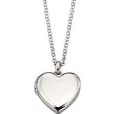 Olivia Sterling Silver Locket Necklace Silver