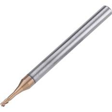 Power Tool Accessories Greenzech 2 Flutes Ball Nose Long Neck End Mill D1.5 R0.2mm HRC60 Deep Notch Milling Cutter