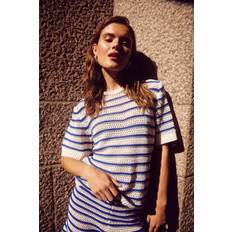 Noella Gensere Noella Shay Knit Jumper Blue Stripe