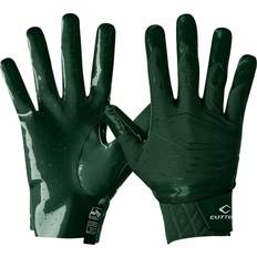 Football Cutters Football Rev Pro 5.0 Ultra Grip No Slip Wide Receiver Gloves - Dark Green