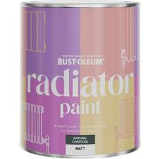 Rust-Oleum Radiator Paint, Matt Finish Natural Radiator Paint Black 0.75L