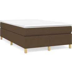 Conjuntos de Cama vidaXL Boxspringbett mit Matratze 120x190 cm Dunkelbraun Betten-Sets