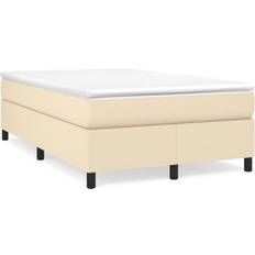 Ensembles de Lit vidaXL Boxspringbett mit Matratze 120x190 cm Creme Betten-Sets