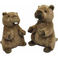 Llopis Fluffy Brune Marmot Stuffed Toy 26 cm