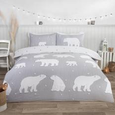 Rapport Polar Bear Duvet Cover Grey (200x)