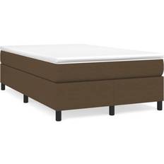 Conjuntos de Cama vidaXL Boxspringbett mit Matratze 120x190 cm Dunkelbraun Betten-Sets