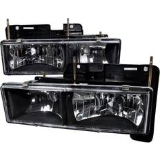 Vehicle Parts Spec-D Tuning Black Euro Headlights 2LBCLH-C1094JM-TM