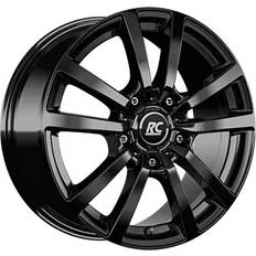 16" - 5/120 Autofelgen RC Design 25T schwarz glanz sg 6.5Jx16 5x120 ET60