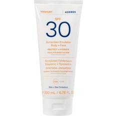 Korres Sun Protection & Self Tan Korres Yoghurt Face & Body Sunscreen SPF30 200ml 200ml