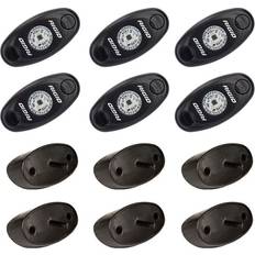 Vehicle Lights Rigid A-Series 6 Rock Light Kit