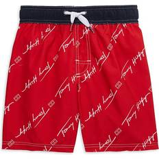 Tommy Hilfiger Boys Swim Shorts Children's Clothing Tommy Hilfiger Boy's Logo Drawstring Shorts Red