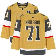 Game Jerseys Fanatics Authentic William Karlsson Vegas Golden Knights Autographed Gold Adidas Jersey with 2023 Stanley Cup Final Patch