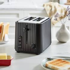 Toasters Dunelm Textured Ribbed 2-Slice