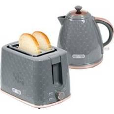 Homcom Kettle and Toaster Set with 7