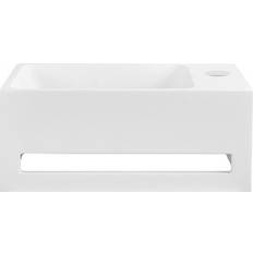 Allibert Banio Lave-Mains 38 x 17.5 cm Polyconcrete Blanc