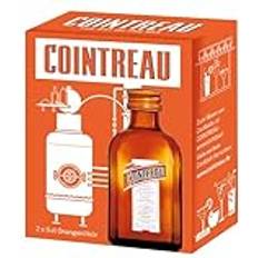 Cointreau Cointreau Orangenlikör mit 40% vol. 2 x 0,05l Der perfekte Likör für Cocktails aus 100% natürlichen Zutaten der Geschenkpackung